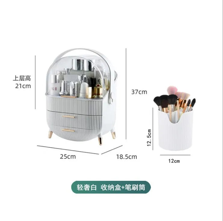 Organisateur de cosmétiques pour salle de bain