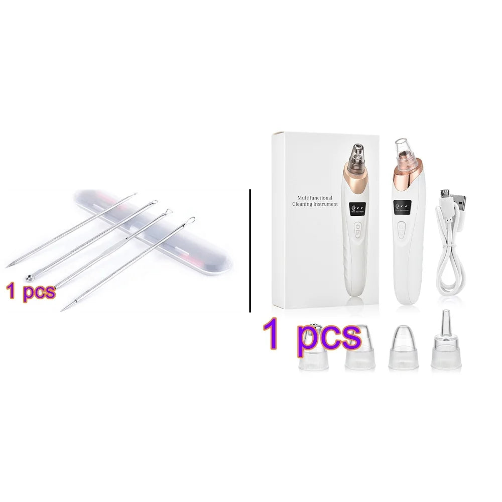 Nettoyage des points noirs Aspirateur électrique Élimination des points noirs Nettoyage en profondeur des pores du visage Machine de nettoyage des pores Outils de soins de la peau