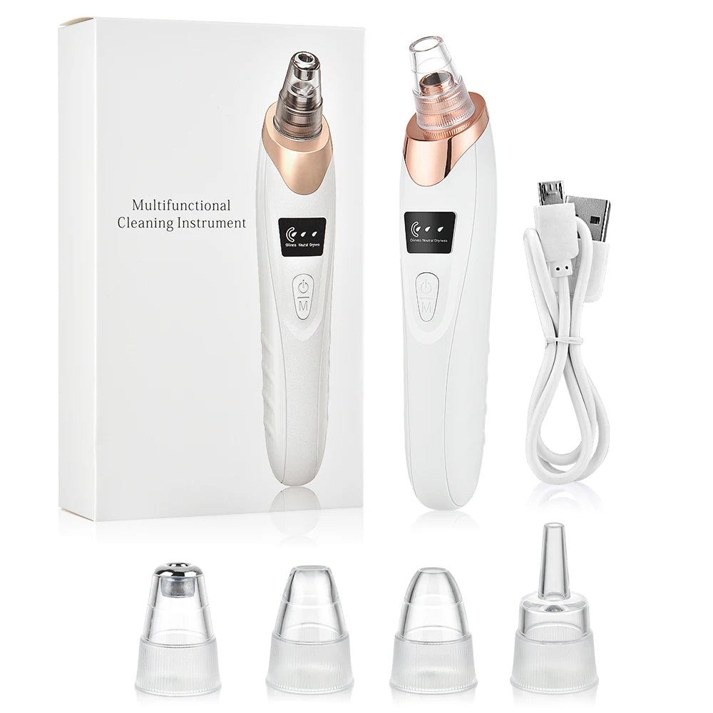 Nettoyage des points noirs Aspirateur électrique Élimination des points noirs Nettoyage en profondeur des pores du visage Machine de nettoyage des pores Outils de soins de la peau