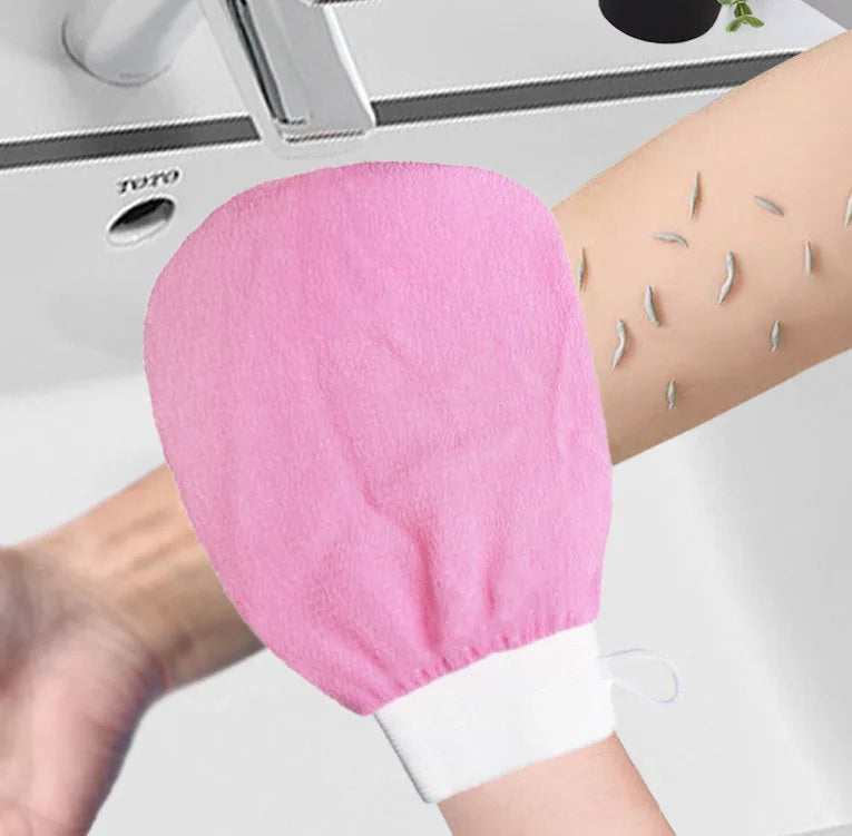 1 gant de gommage double face pour hammam, gant exfoliant magique pour enlever le bronzage, deuxième pièce à prix réduit