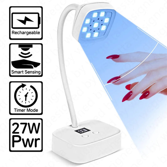 Lampe à ongles UV LED rechargeable