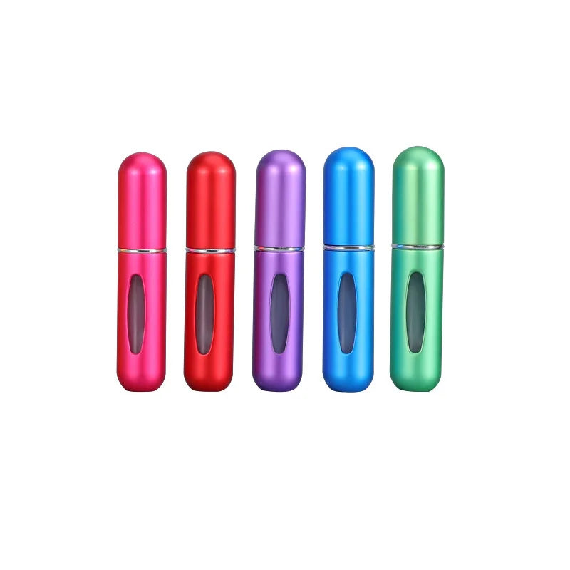 10/8/5 ml de parfum portable atomiseur de parfum conteneur pour les cosmétiques voyage mini bouteille rechargeable vide en aluminium