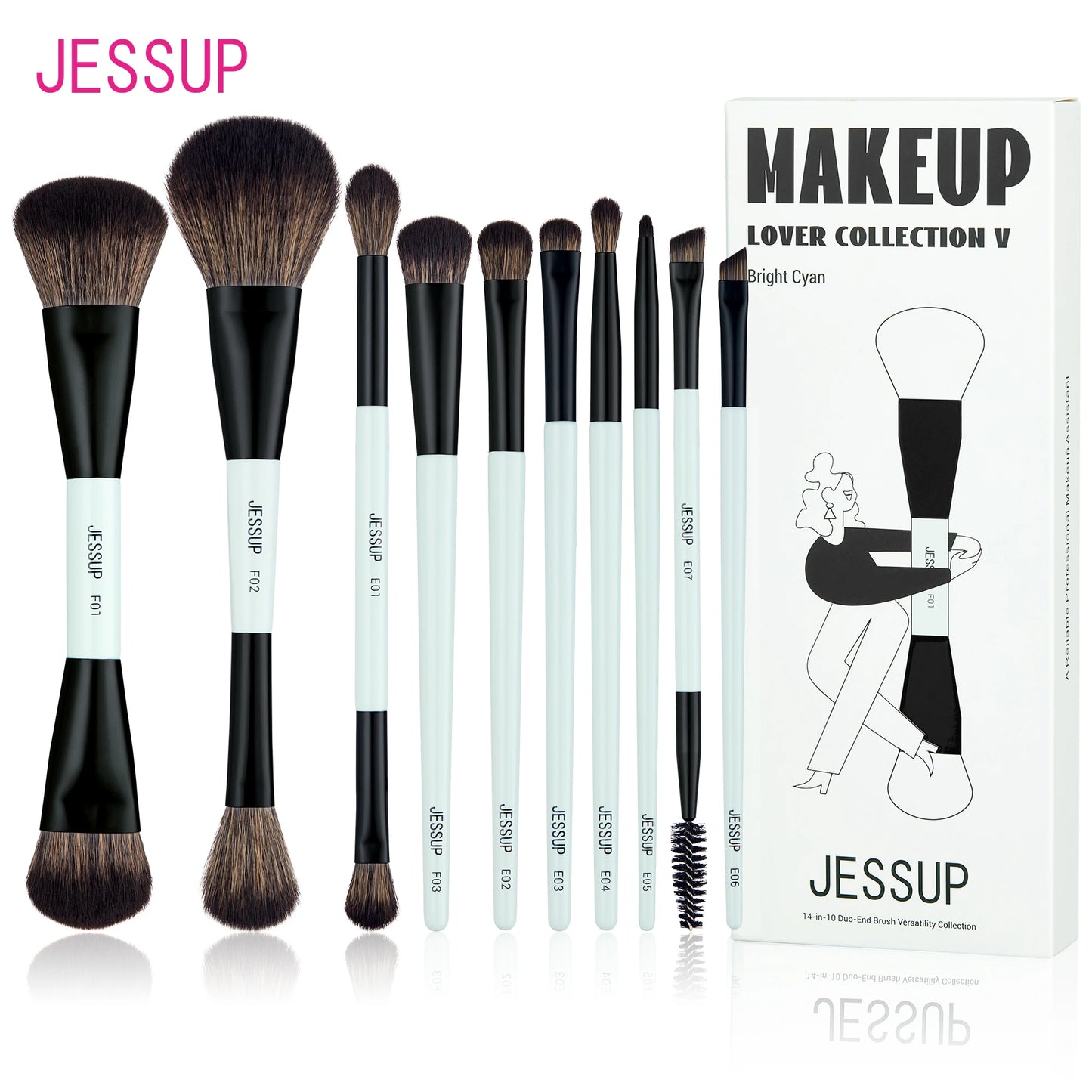 Ensemble de pinceaux de maquillage