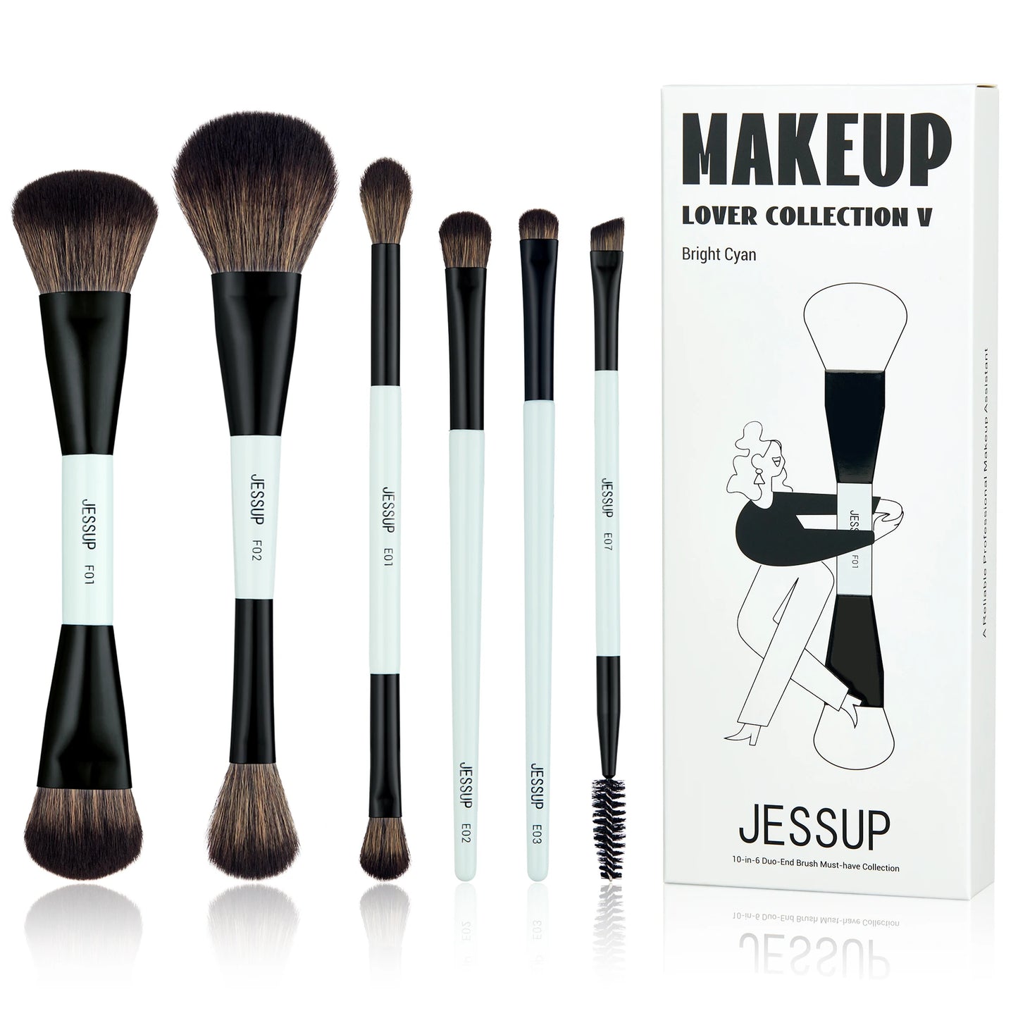 Ensemble de pinceaux de maquillage