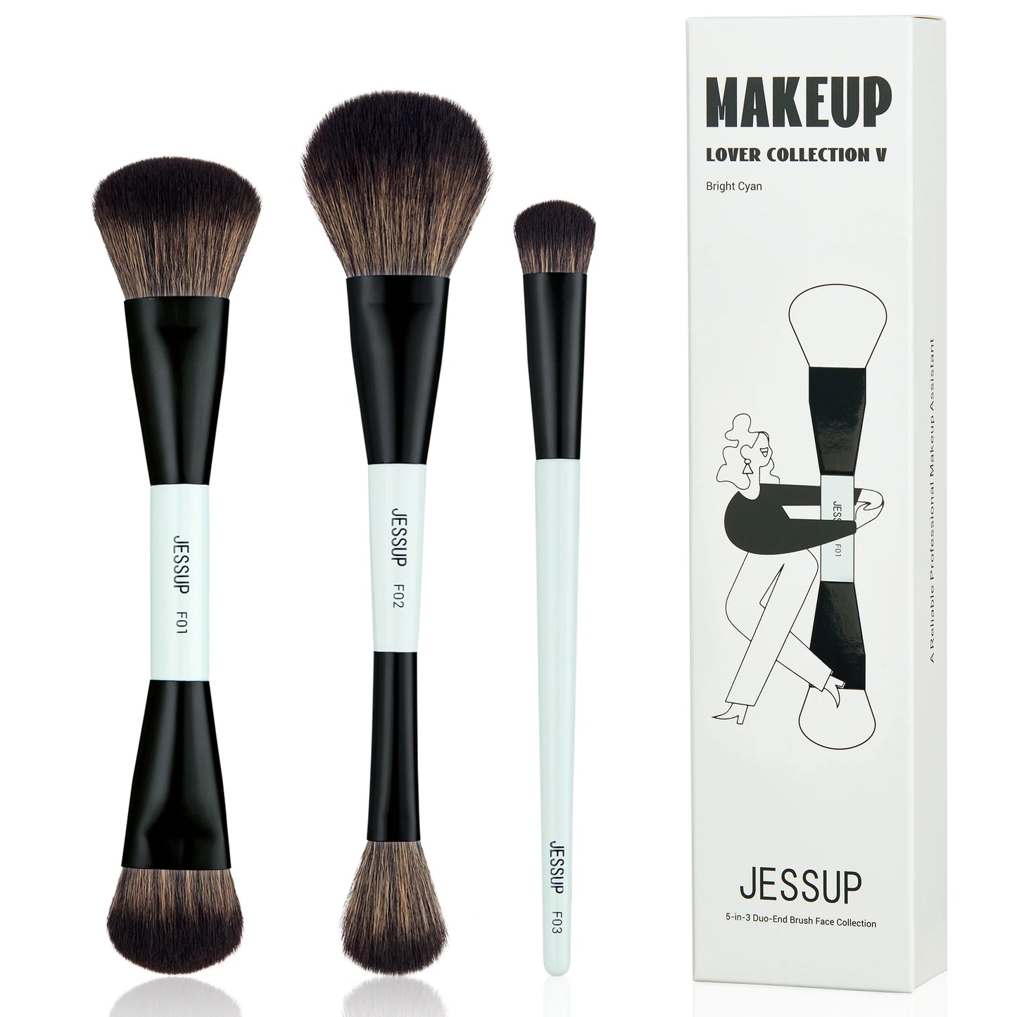 Ensemble de pinceaux de maquillage