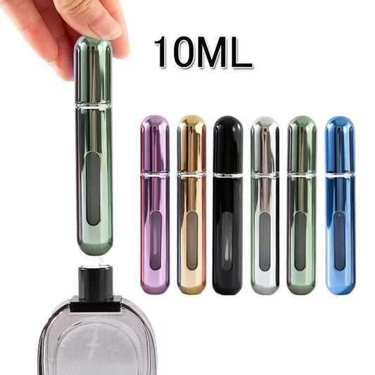 10/8/5 ml de parfum portable atomiseur de parfum conteneur pour les cosmétiques voyage mini bouteille rechargeable vide en aluminium