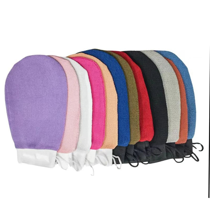 1 gant de gommage double face pour hammam, gant exfoliant magique pour enlever le bronzage, deuxième pièce à prix réduit