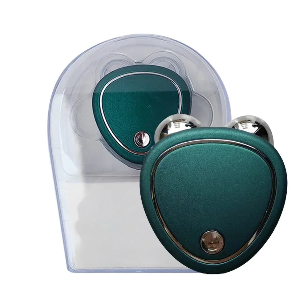 Nouveau masseur électrique du visage Rouleau de levage Microcourant vibration Sonic Lifting de la peau Massage de la peau Massage portable Appareils de beauté