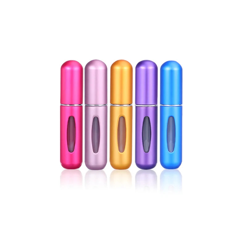 10/8/5 ml de parfum portable atomiseur de parfum conteneur pour les cosmétiques voyage mini bouteille rechargeable vide en aluminium