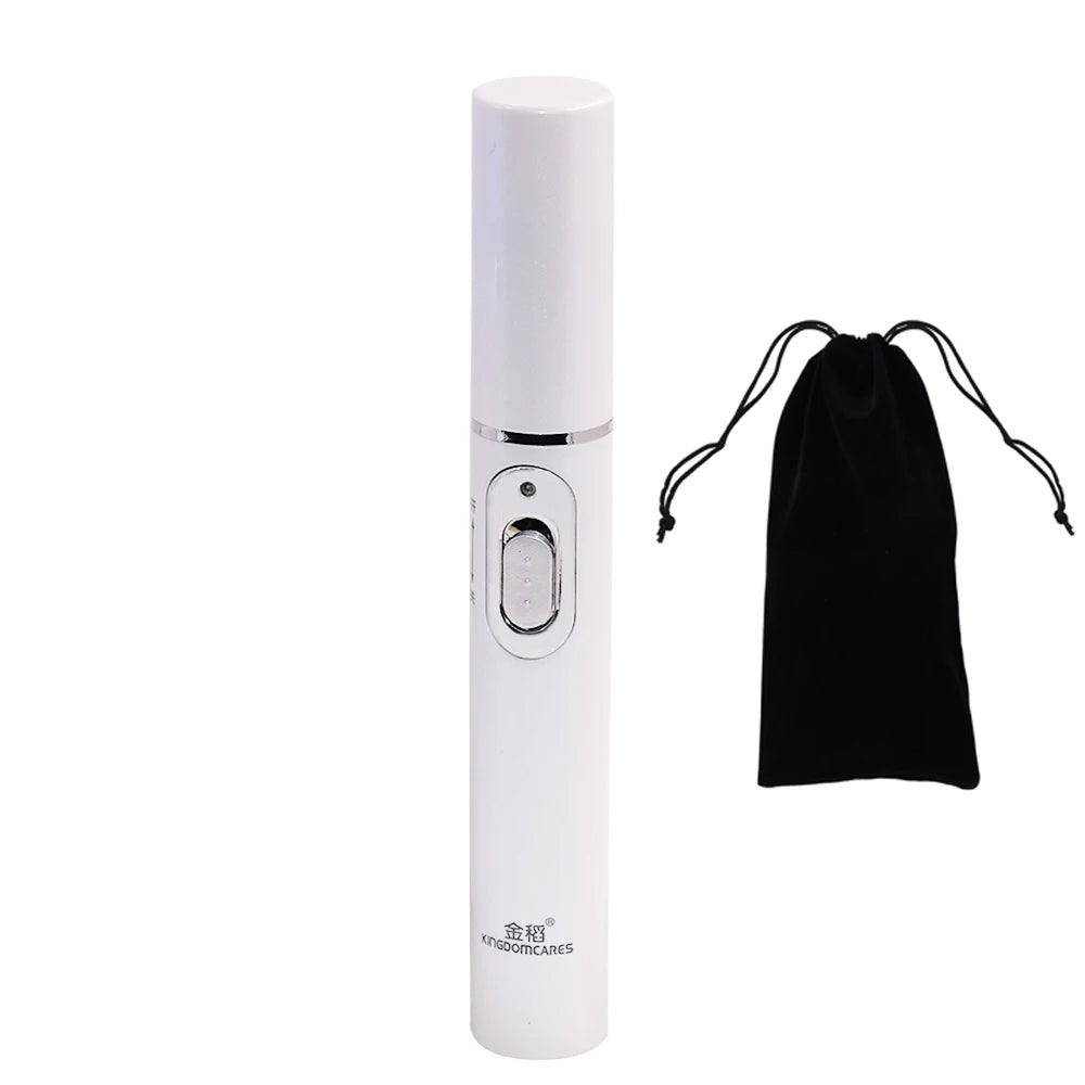 Appareil de beauté à lumière bleue pour le visage, élimination des rides et de l'acné, stylo laser, élimination des taches cutanées, anti-varices, effaceur de veines araignées, traitement médical