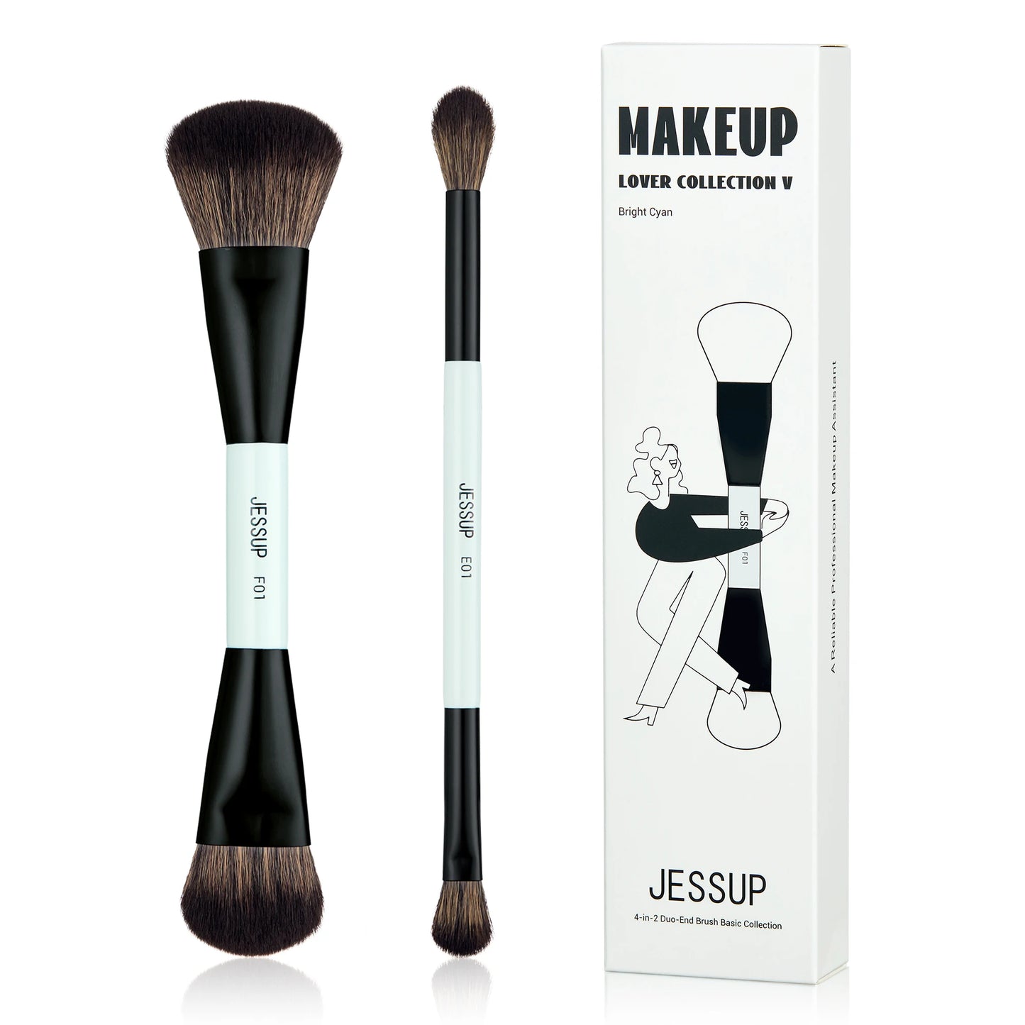 Ensemble de pinceaux de maquillage
