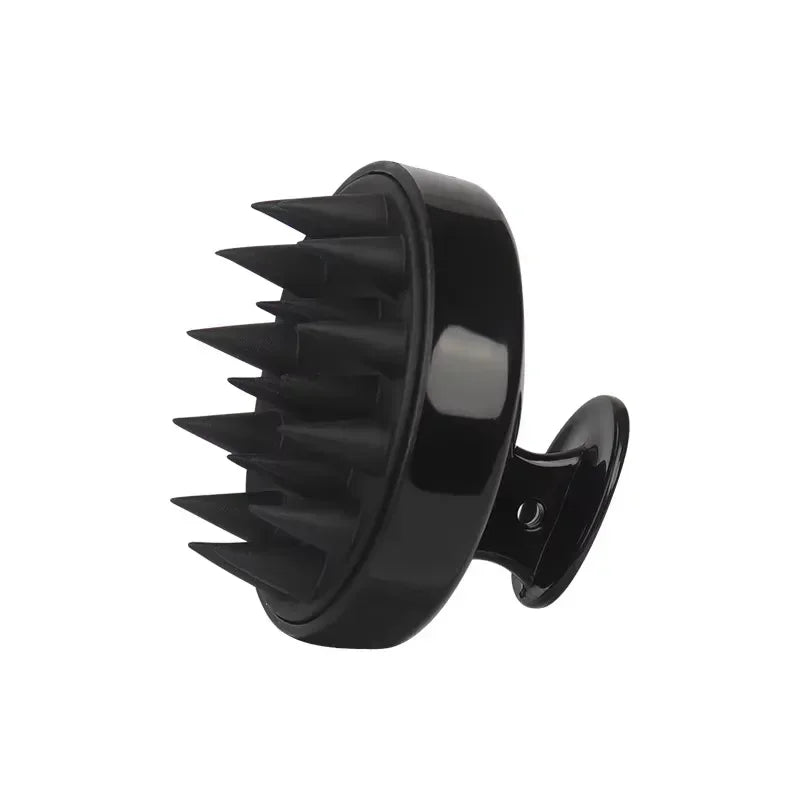1 pc Silicone shampooing brosse tête scalp massage peigne cheveux peignes douche corps massage brosses salon coiffeur outils