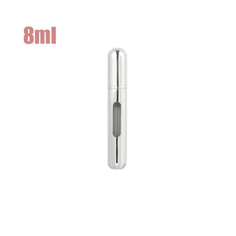 10/8/5 ml de parfum portable atomiseur de parfum conteneur pour les cosmétiques voyage mini bouteille rechargeable vide en aluminium