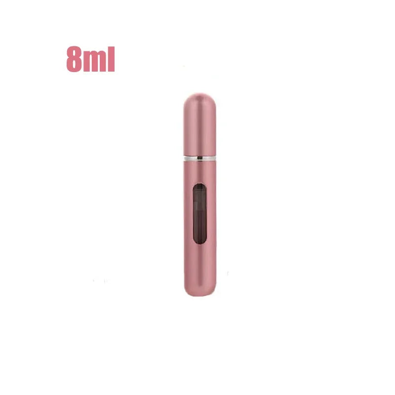10/8/5 ml de parfum portable atomiseur de parfum conteneur pour les cosmétiques voyage mini bouteille rechargeable vide en aluminium