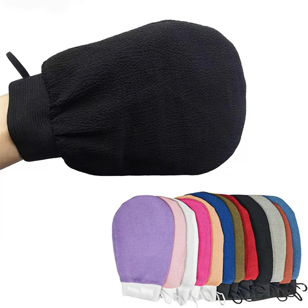 1 gant de gommage double face pour hammam, gant exfoliant magique pour enlever le bronzage, deuxième pièce à prix réduit