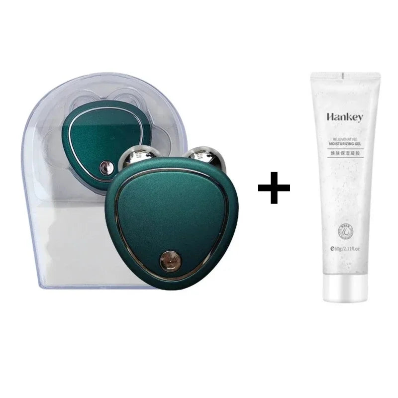 Nouveau masseur électrique du visage Rouleau de levage Microcourant vibration Sonic Lifting de la peau Massage de la peau Massage portable Appareils de beauté