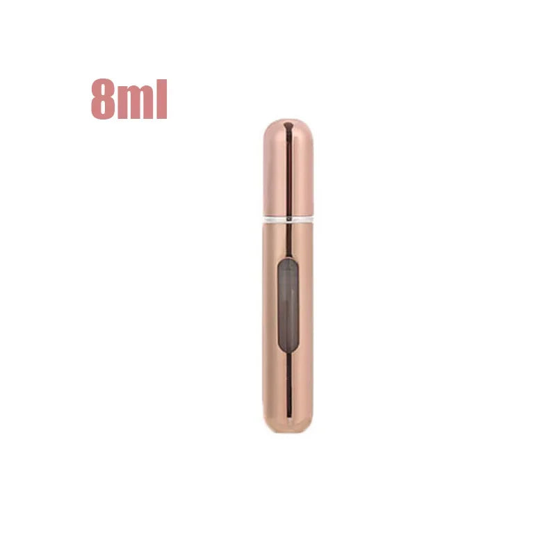 10/8/5 ml de parfum portable atomiseur de parfum conteneur pour les cosmétiques voyage mini bouteille rechargeable vide en aluminium
