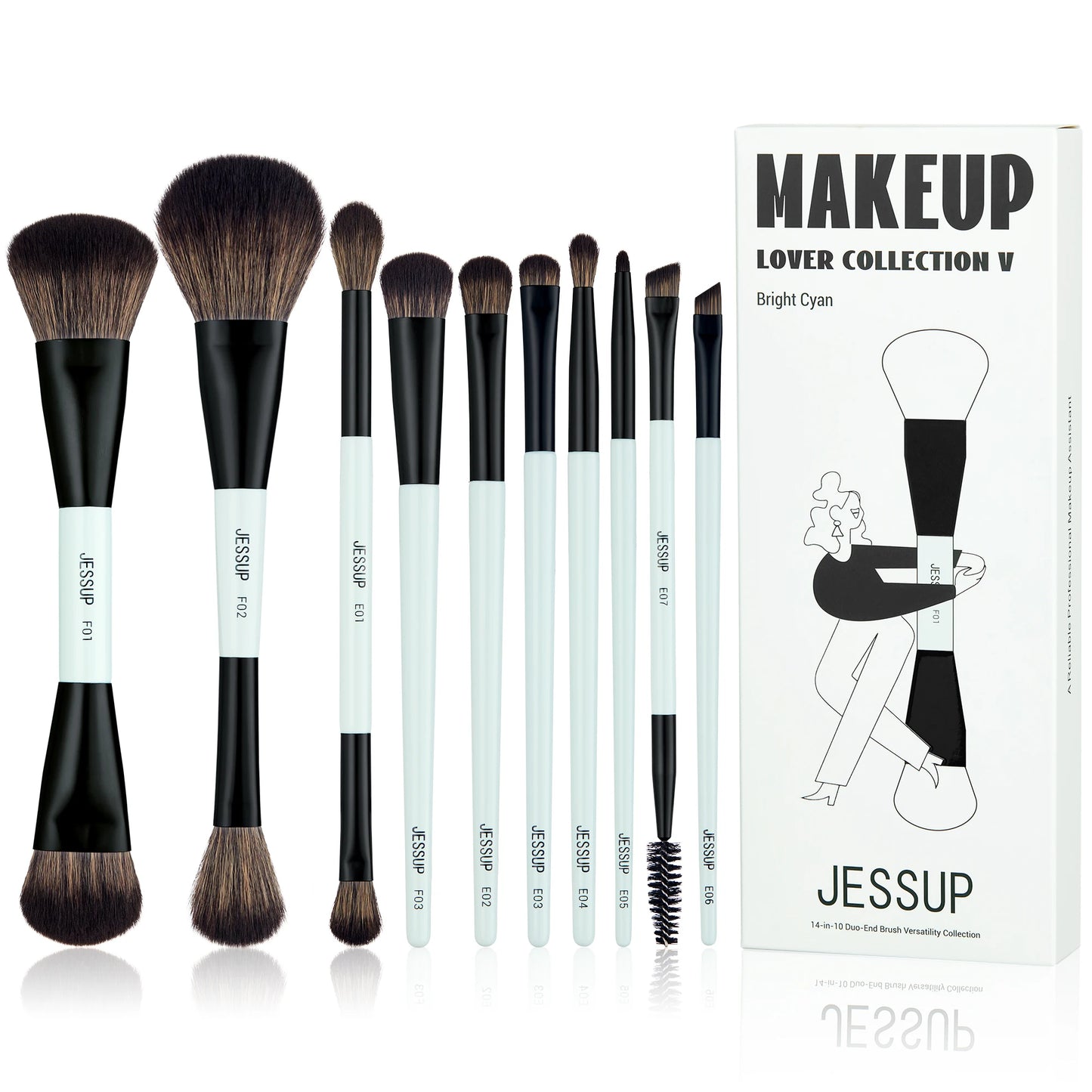 Ensemble de pinceaux de maquillage