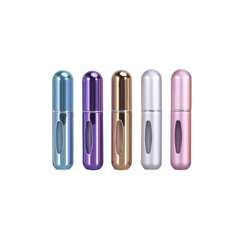 10/8/5 ml de parfum portable atomiseur de parfum conteneur pour les cosmétiques voyage mini bouteille rechargeable vide en aluminium