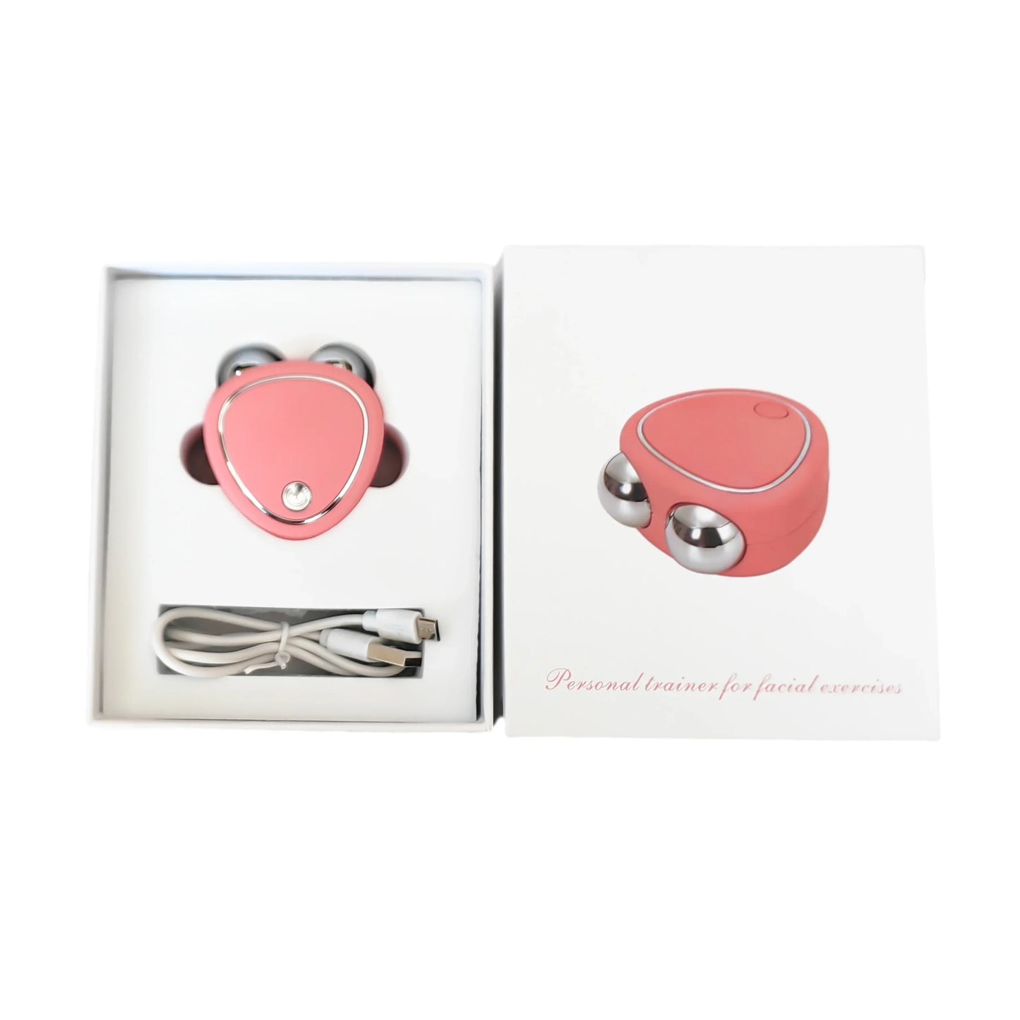 Nouveau masseur électrique du visage Rouleau de levage Microcourant vibration Sonic Lifting de la peau Massage de la peau Massage portable Appareils de beauté