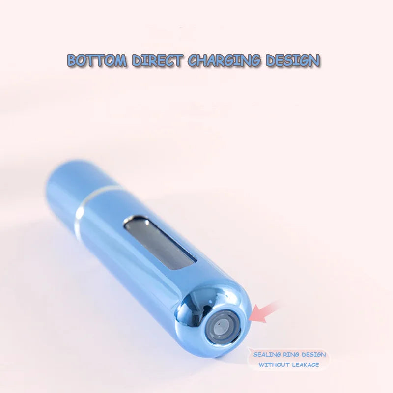 10/8/5 ml de parfum portable atomiseur de parfum conteneur pour les cosmétiques voyage mini bouteille rechargeable vide en aluminium